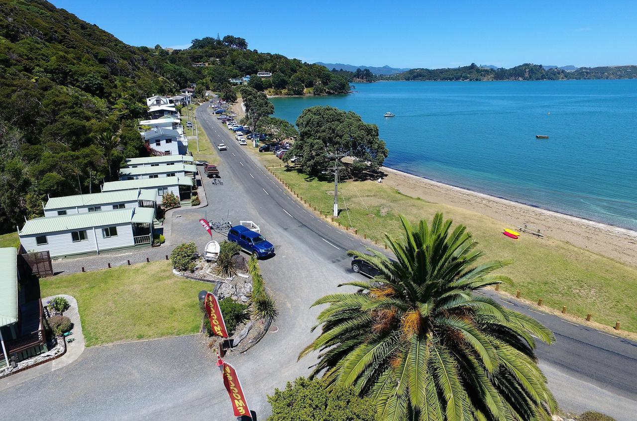 Oamaru Bay Tourist Park Hotell Coromandel Exteriör bild